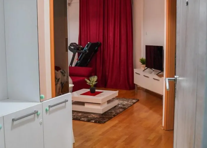 Apartment The Red Sofa